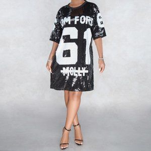 ✨NEW Tom Ford Sequin T-shirt Dress One Size